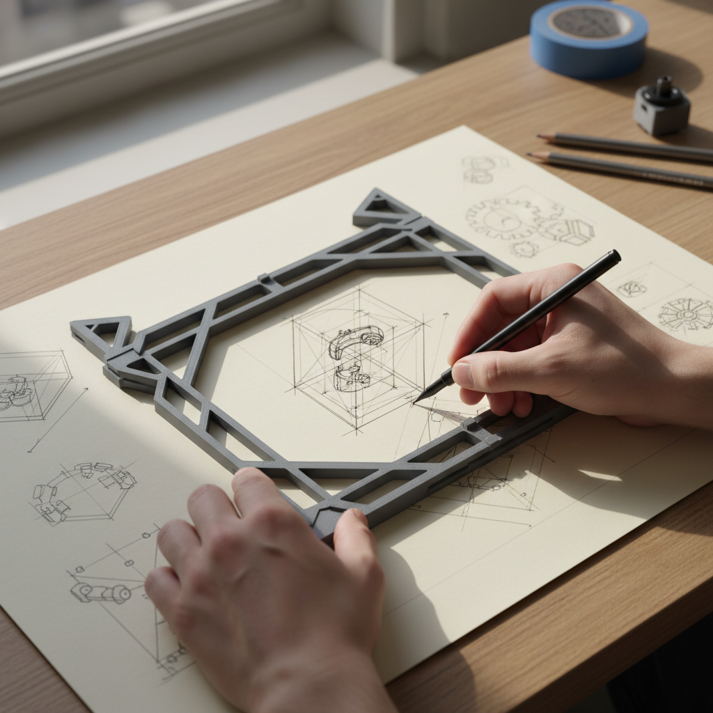 3D Drafting Tool in use